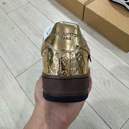 AF1 x LV Gold