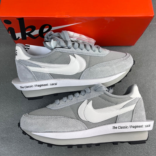 D Waffle Sacai Grey & White