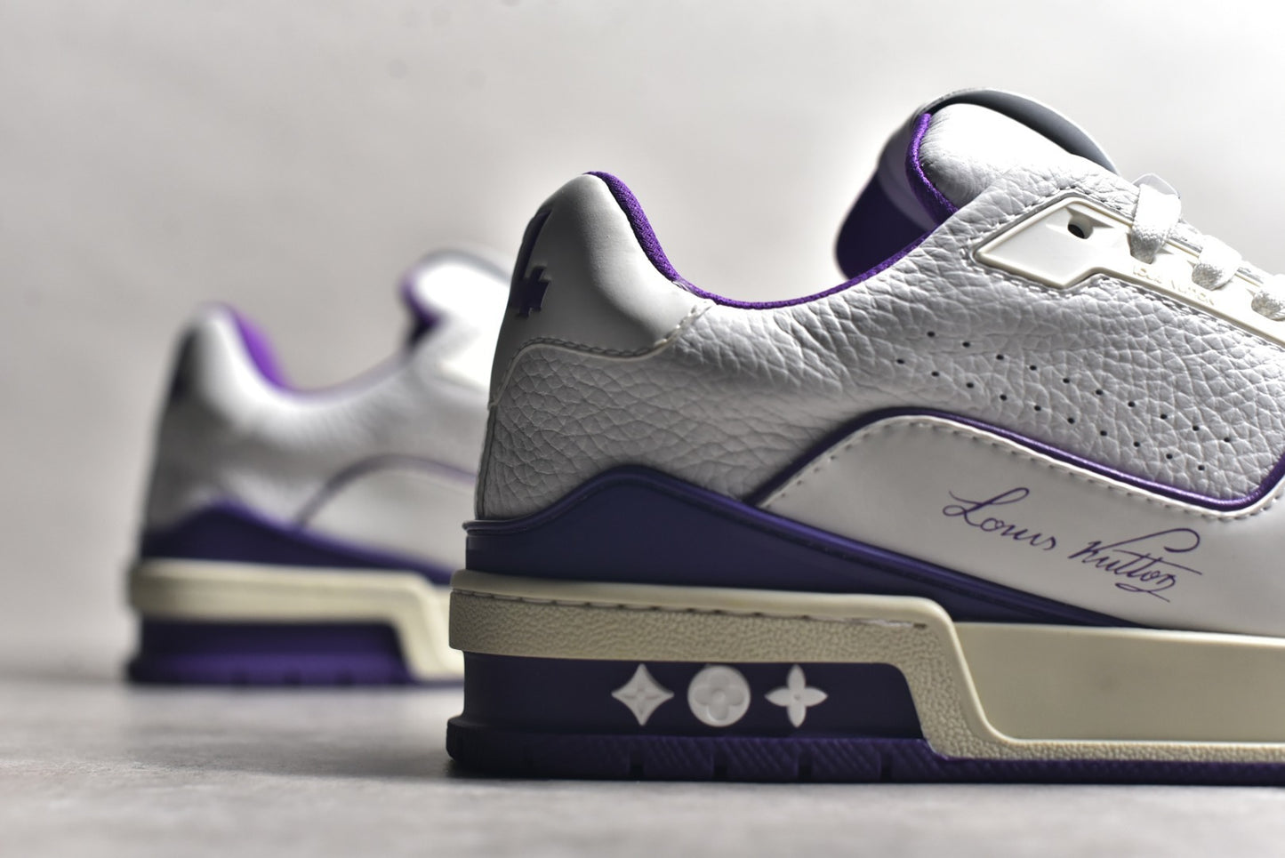 Trainer White and Purple