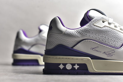 Trainer White and Purple