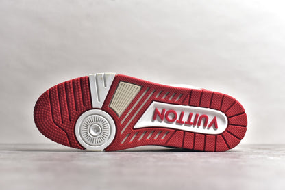 Trainer White and Red
