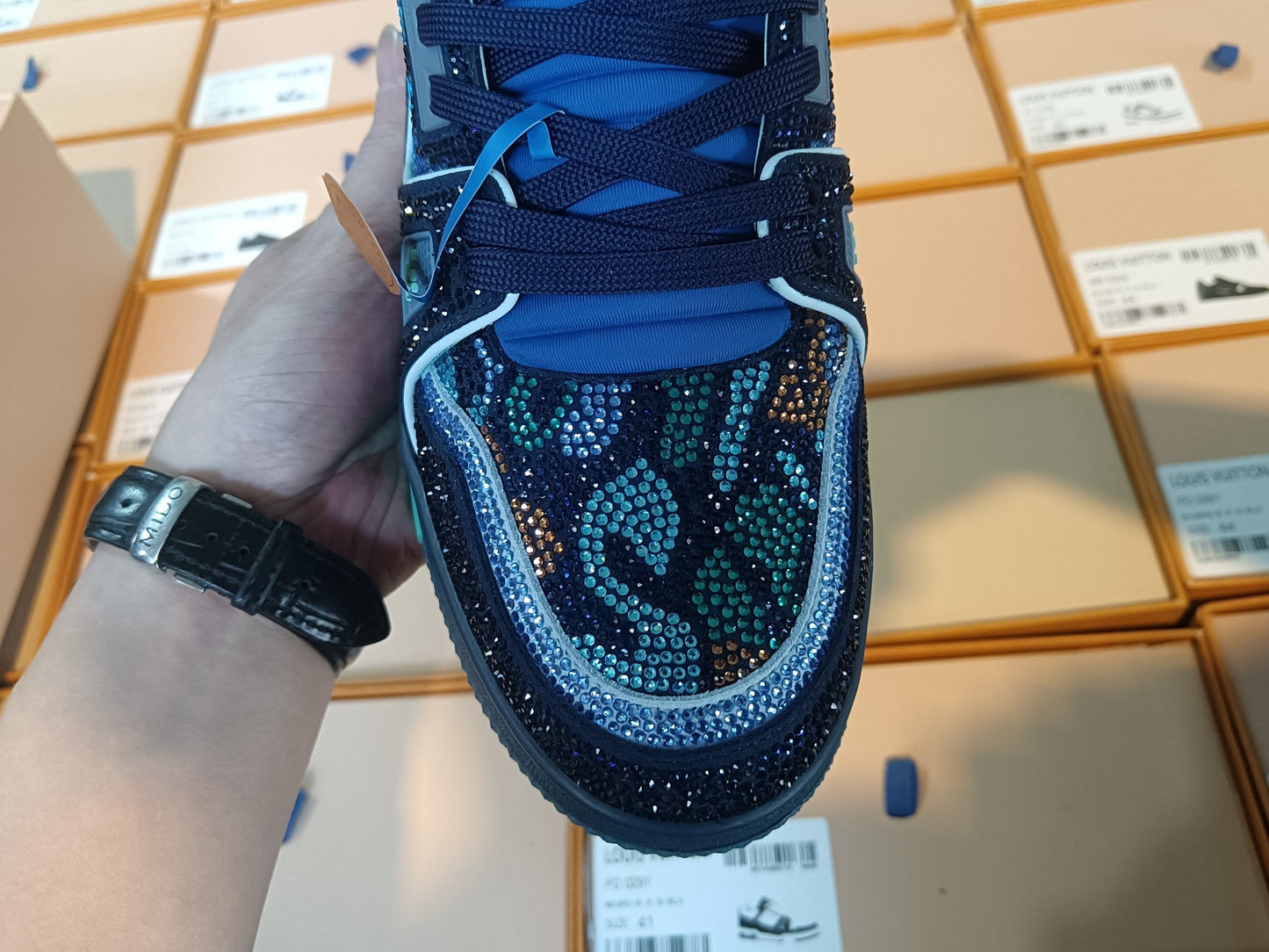 Trainer Crystal Blue