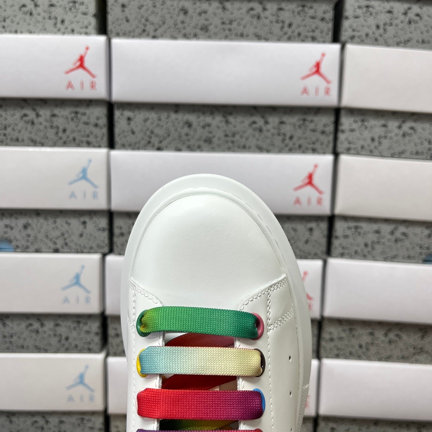 Alexander McQueen Front Rainbow
