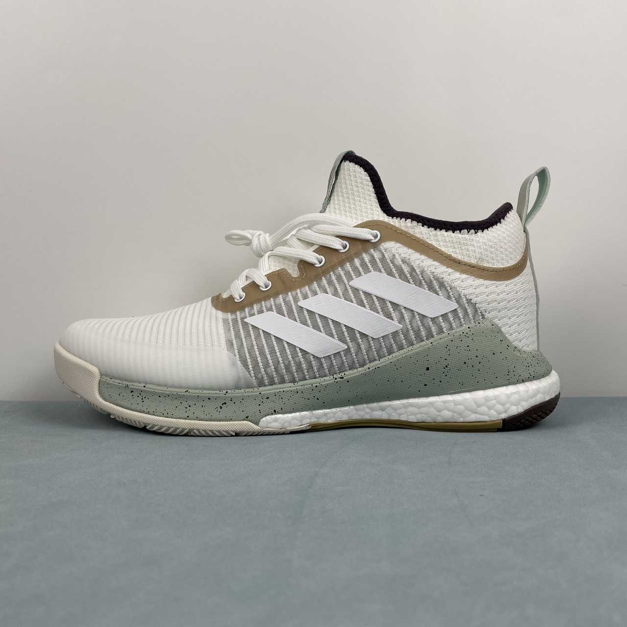 AD CrazyFlight Mid White Grey Brown Green