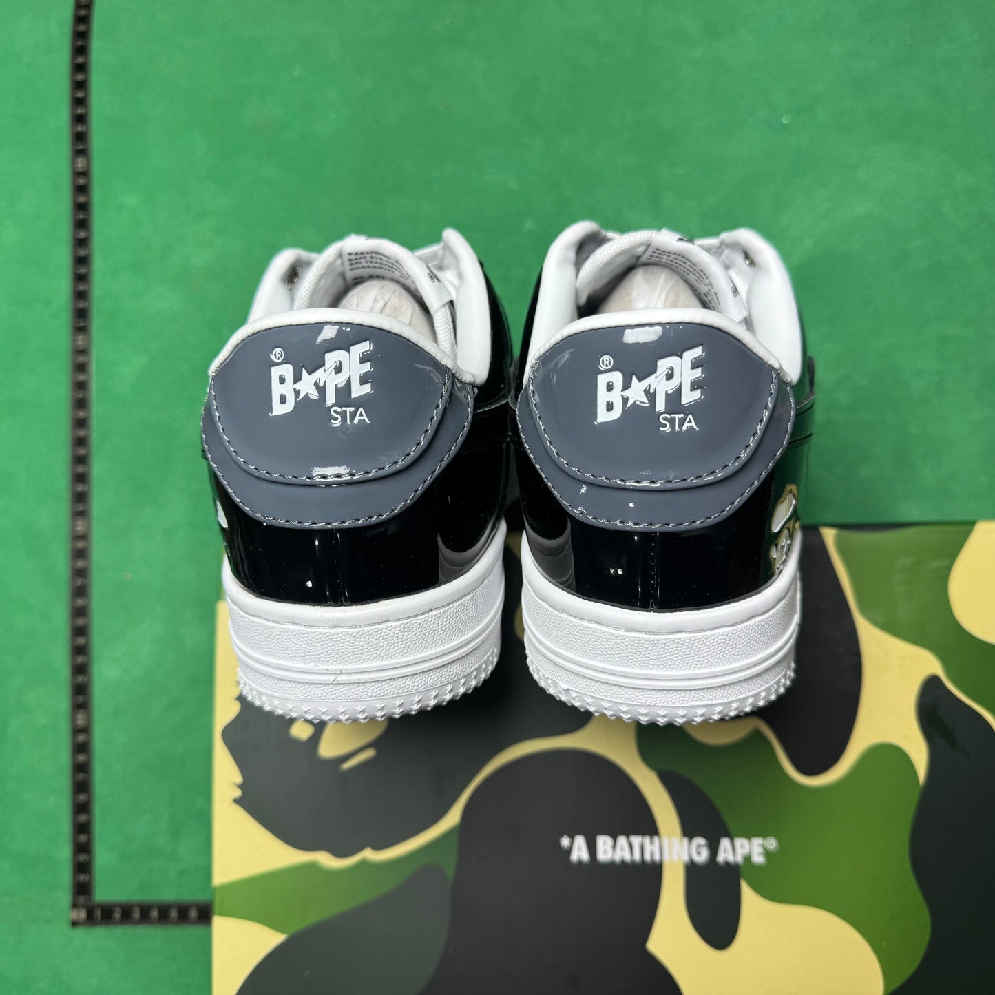Bape STA Low Black and Grey
