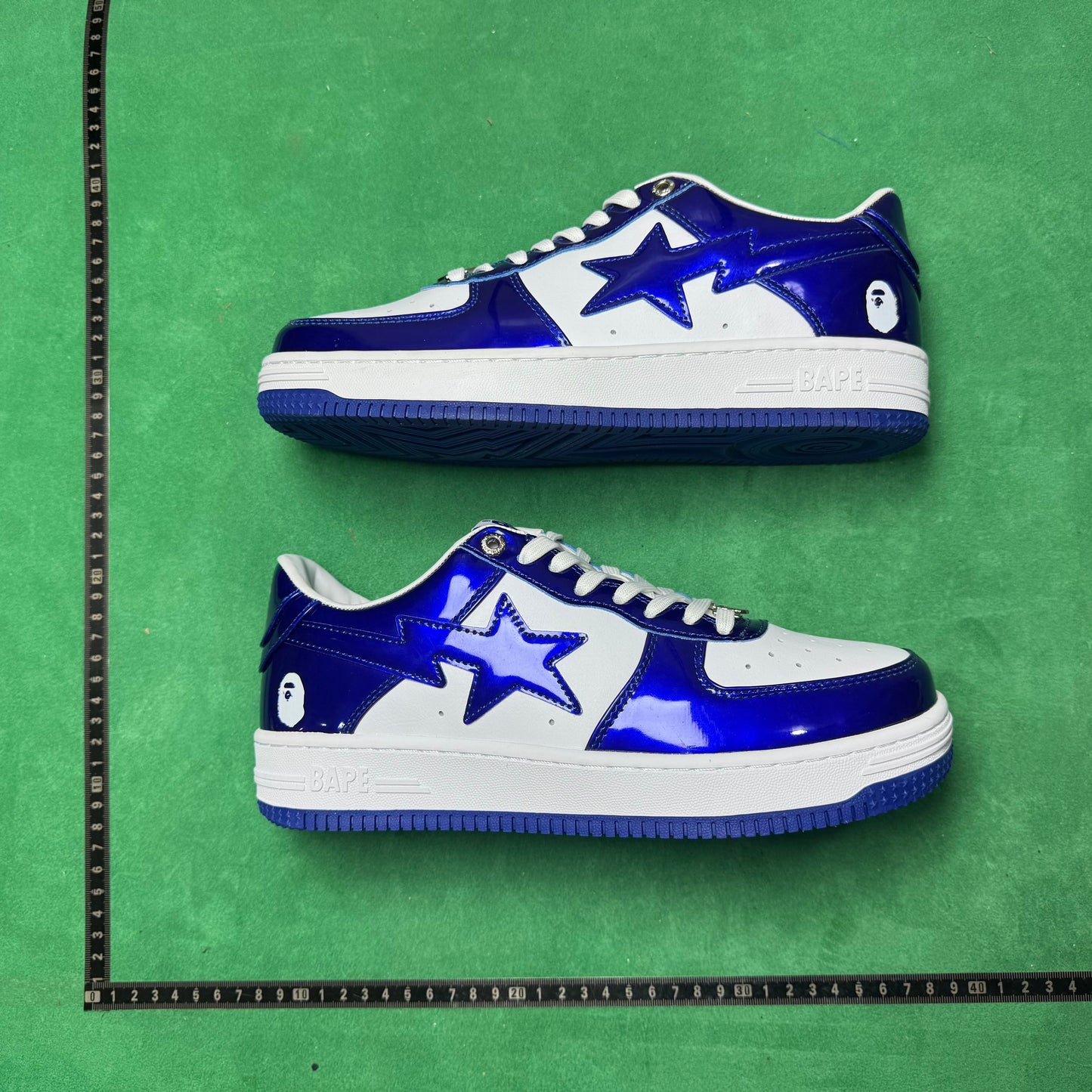 Bape STA Low Blue and White