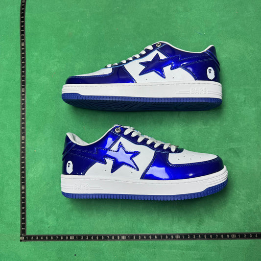 Bape STA Low Blue and White