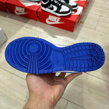 Dunk White and Blue
