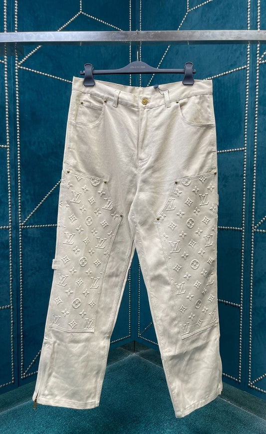 Calças LV Creme
