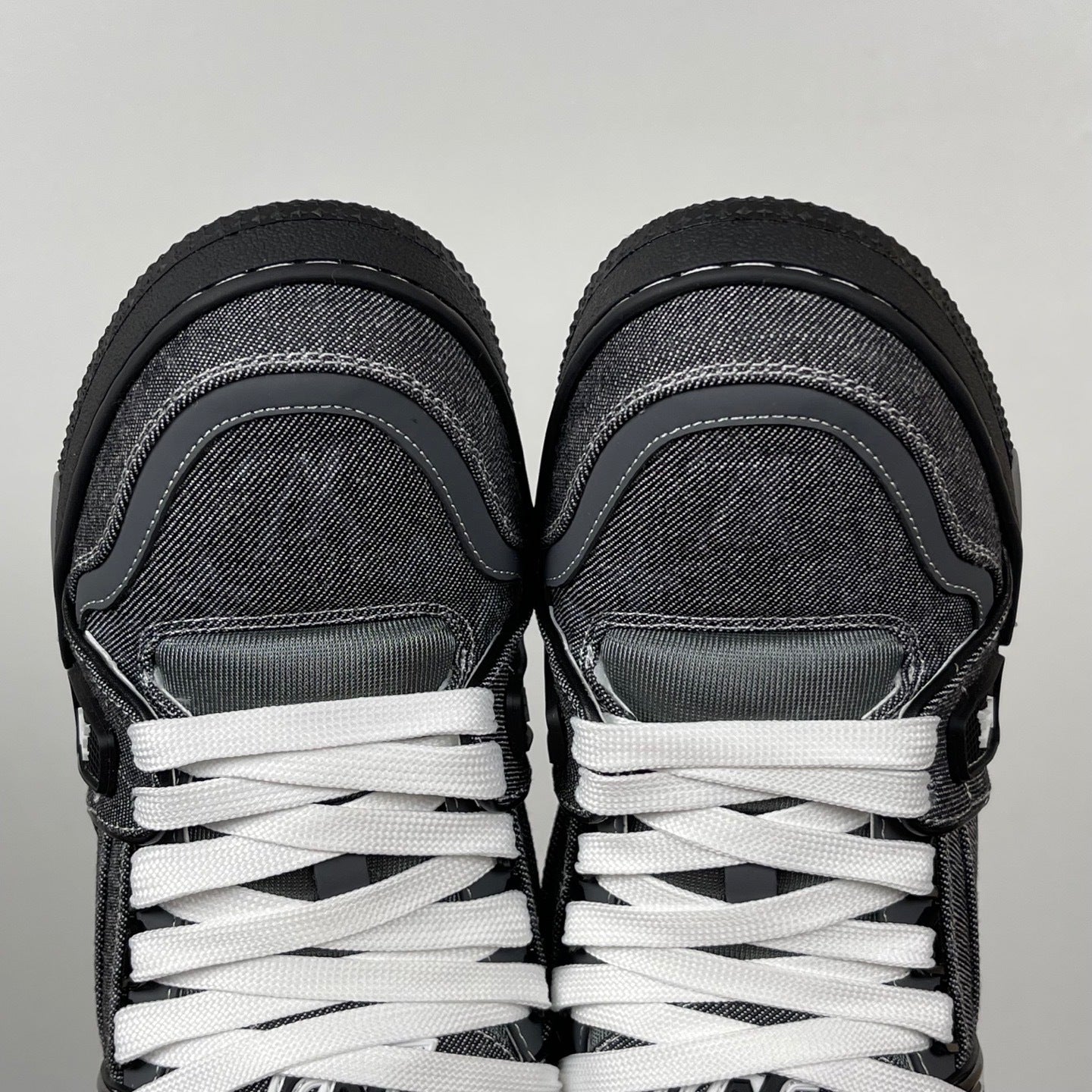 Trainer Grey Demin