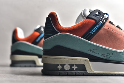 Trainer Cyan and Orange