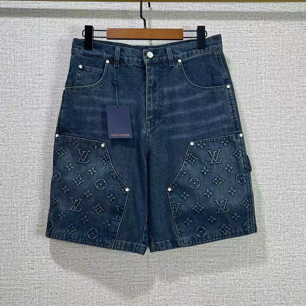 Calções denim L V