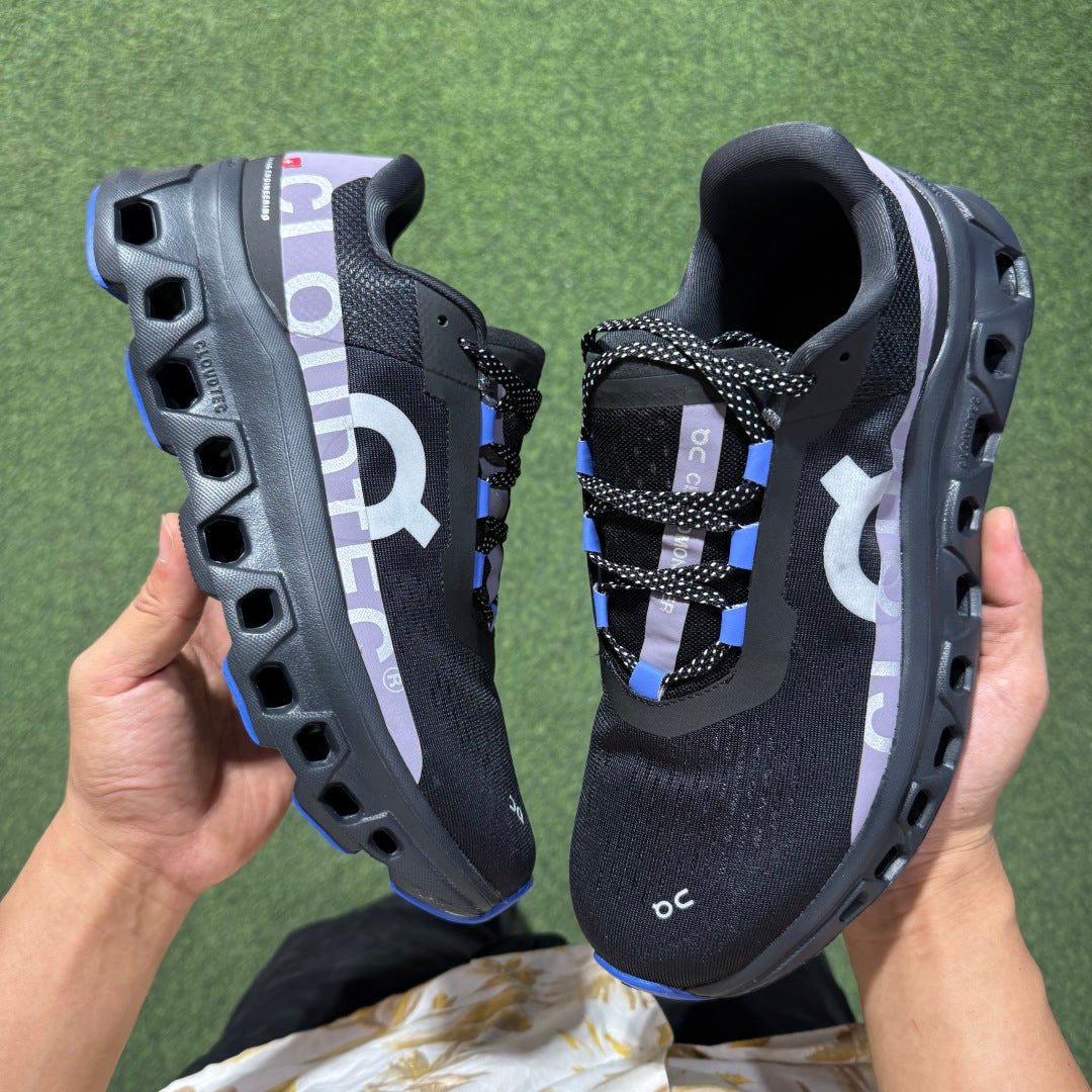 Cloudmonster Black Purple