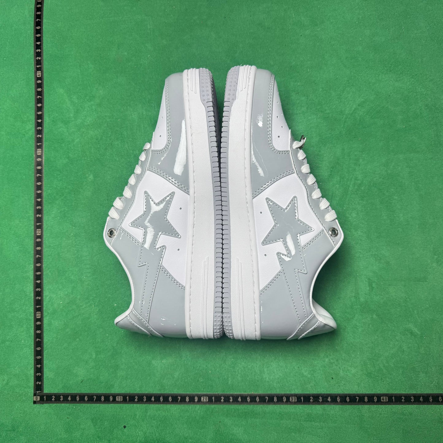 Bape STA Low Grey and White
