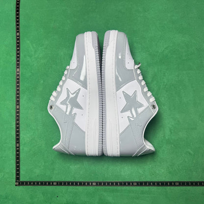 Bape STA Low Grey and White