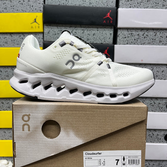 On Cloudsurfer All White