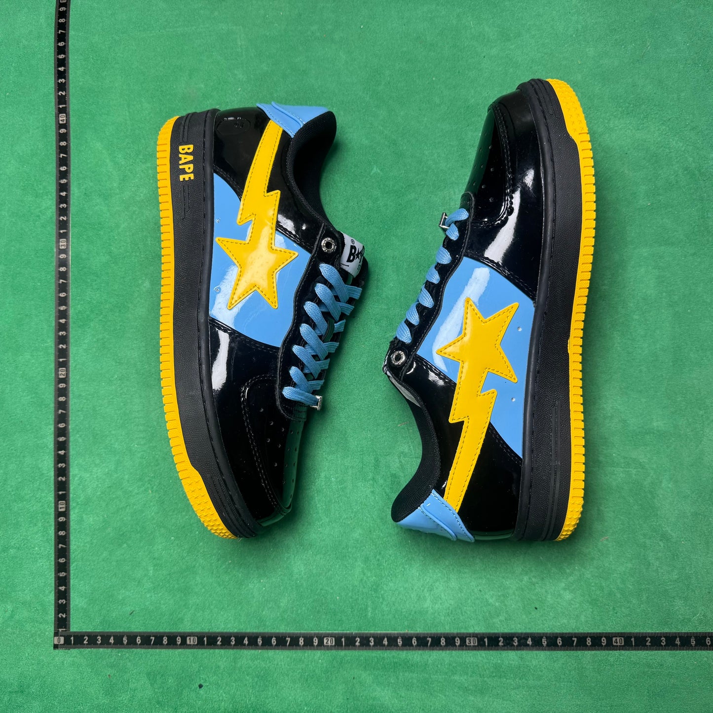 Bape STA Low Black and Yellow