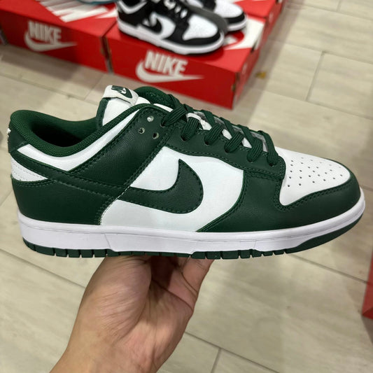 Low Green and White