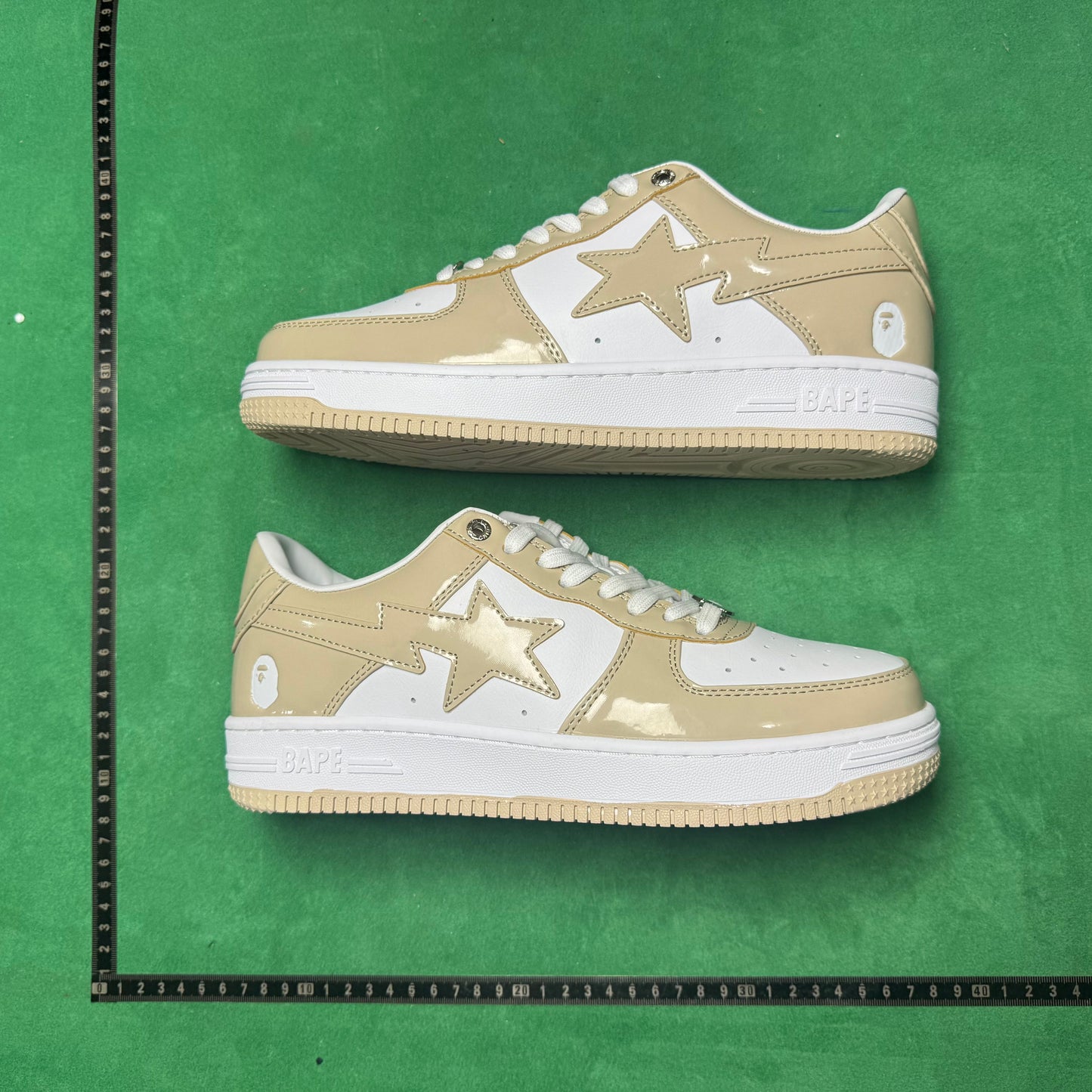 Bape STA Low Creme
