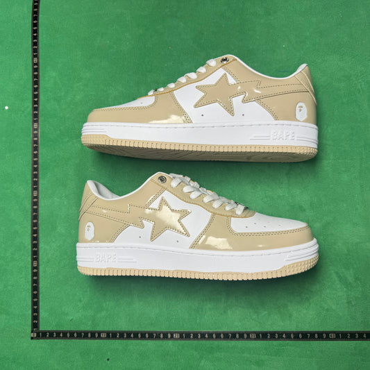 Bape STA Low Creme