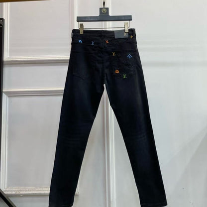 Calças Denim Black LV