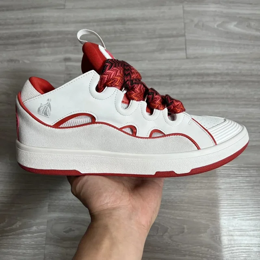 Curb White and Red