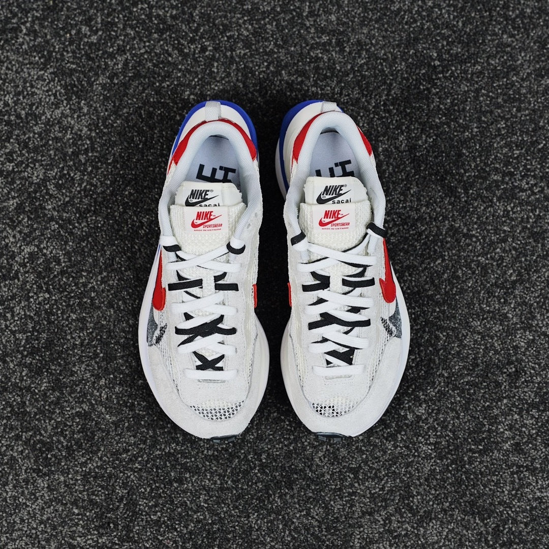 D Waffle Sacai White Red Blue