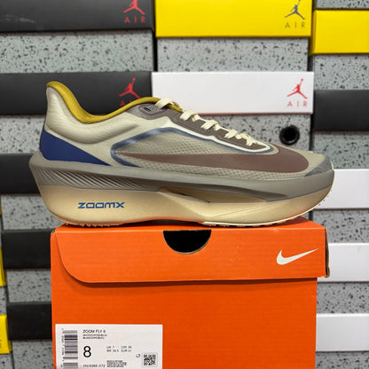 Zoom Fly 6 White/Coffe/Blue