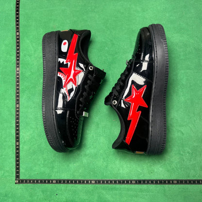 Bape STA Low Black and Red
