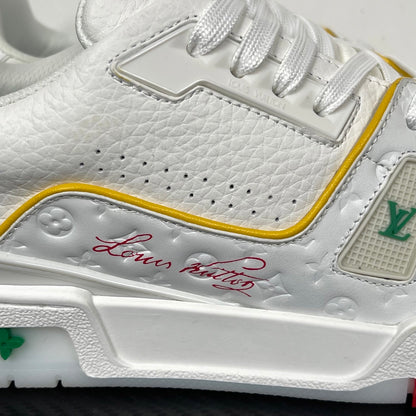 Trainer White and Yellow