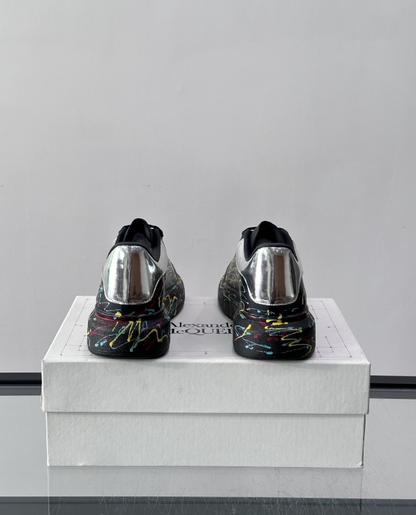 Alexander McQueen Oversized Black Multicolor