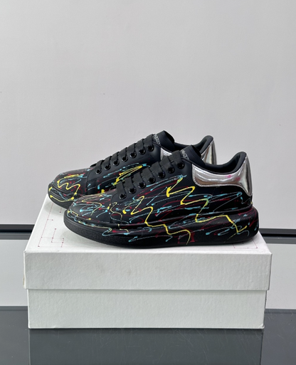 Alexander McQueen Oversized Black Multicolor