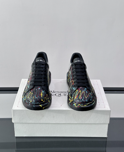 Alexander McQueen Oversized Black Multicolor