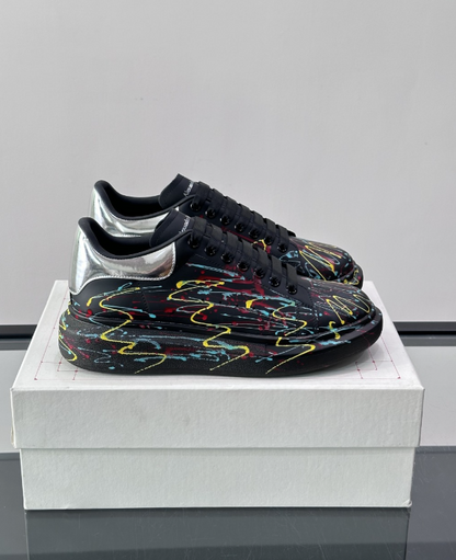 Alexander McQueen Oversized Black Multicolor
