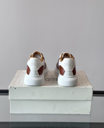 Alexander McQueen Oversized White Brown