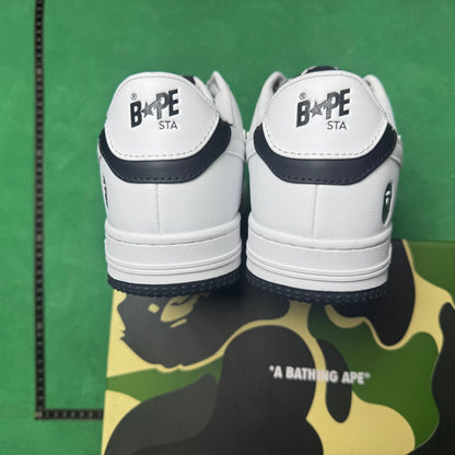 Bape STA Low White and Black