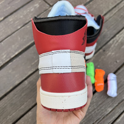 AJ1 High x Off White Red Wave