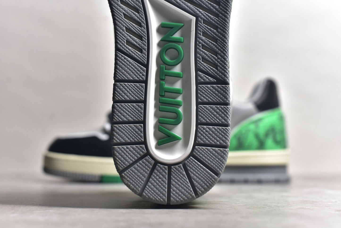 Trainer Gray and Green