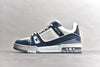 Trainer White and Blue