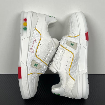 Trainer White and Yellow