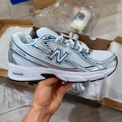 740 Silver and Blue