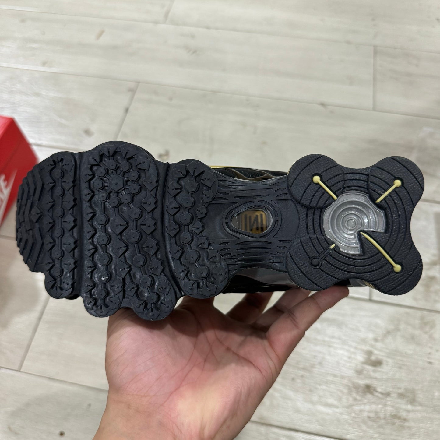 Aware Shox Black and Gold
