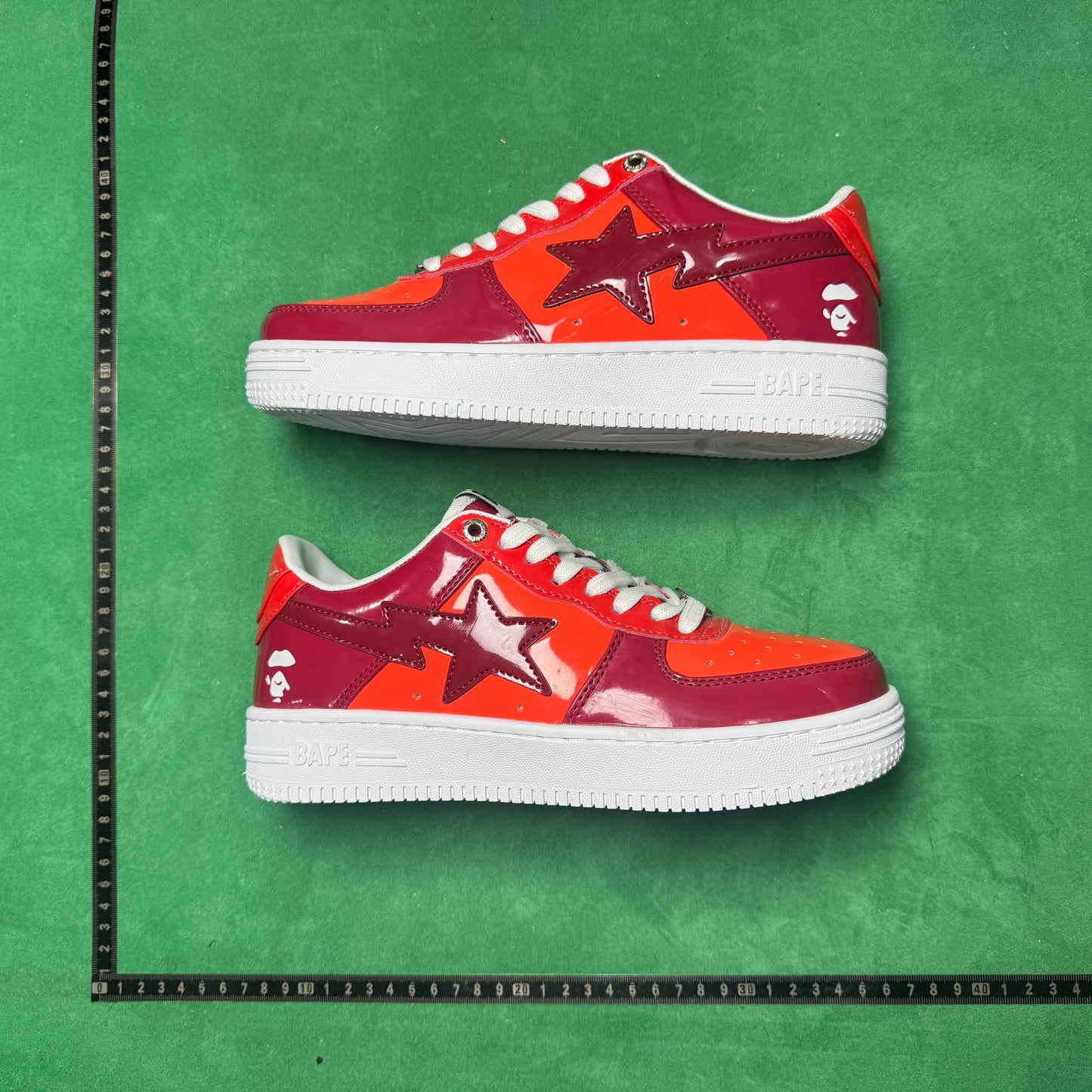 Bape STA Low Red
