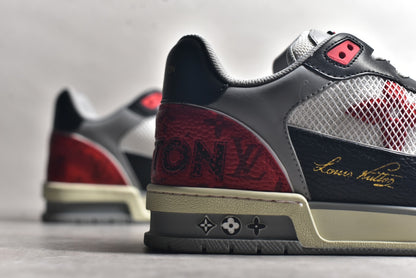 Trainer Gray and Red