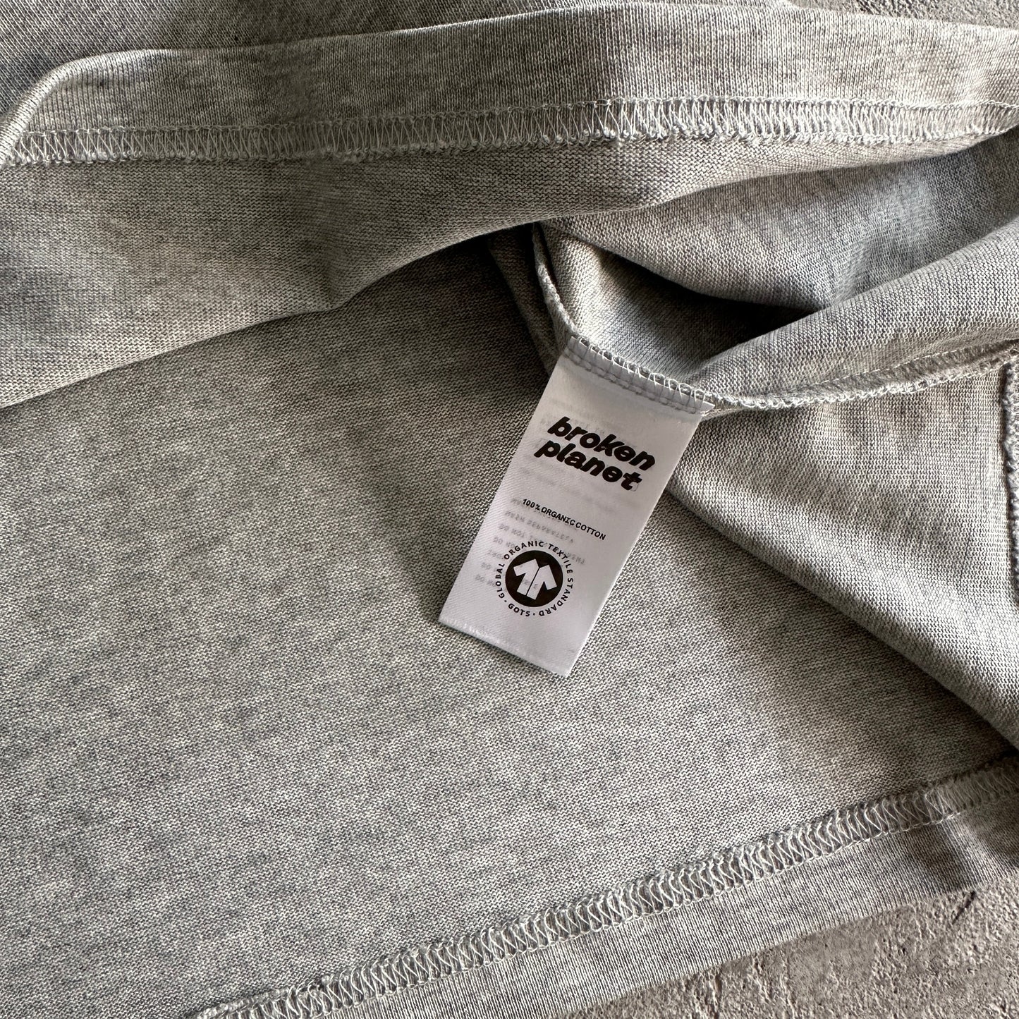 bpm Basic floral gray short sleeves