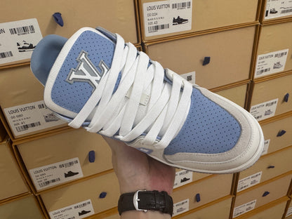Trainer Blue and White