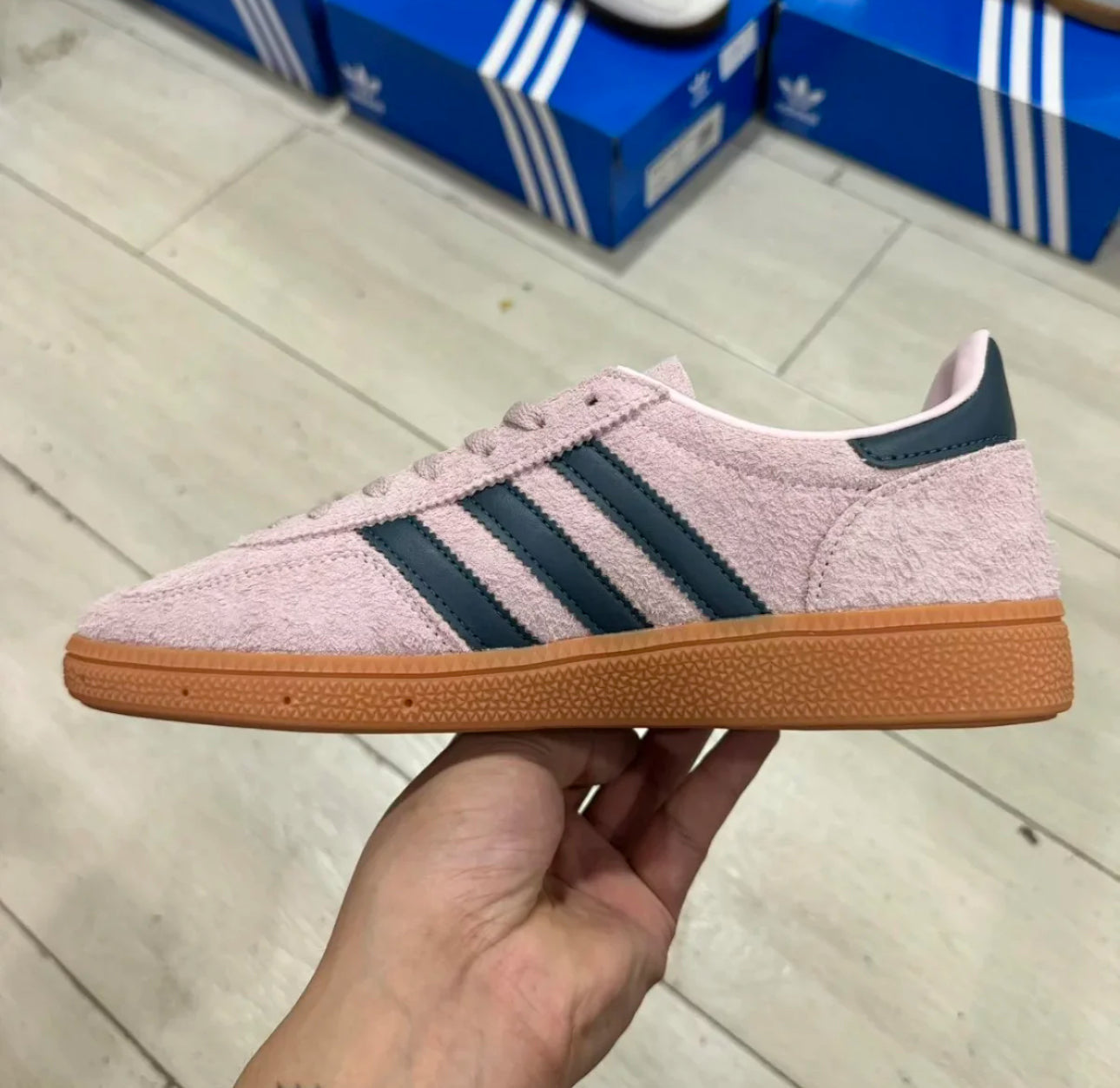 AD Spez Pink and Blue Navy