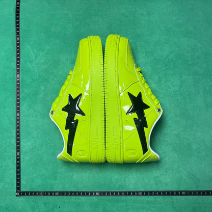 Bape STA Low Verde Fluorescente