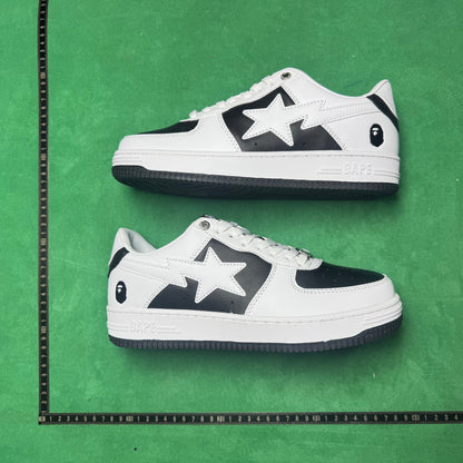 Bape STA Low White and Black