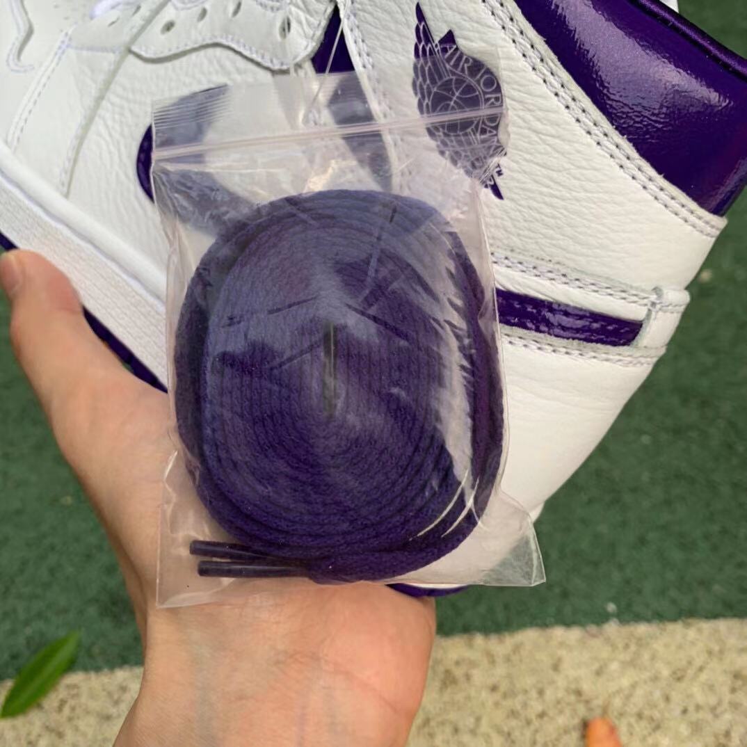 AJ1 High Purple White